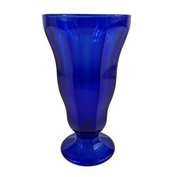 Anchor Hocking Other - Anchor Hocking Cobalt Blue Glass Tall Parfait/Ice Cream Sundae/Milkshake